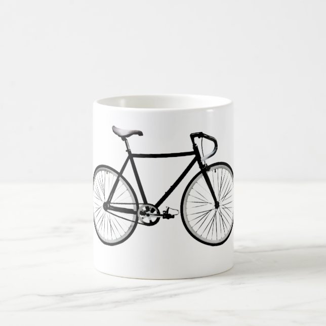 Mug Conception de bicyclette (Centre)