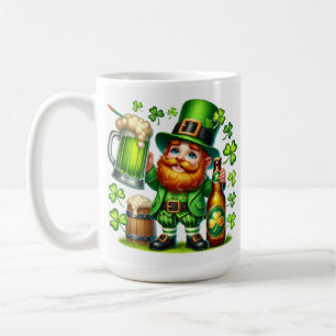 Mug Conception de bière de lutin de la Saint-Patrick-6