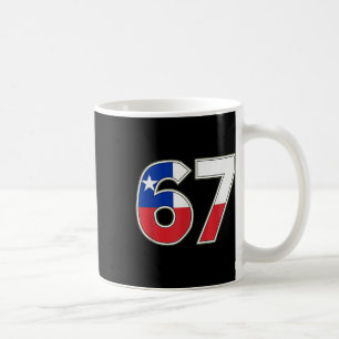 Mug Conception de célébration du drapeau chilien numér