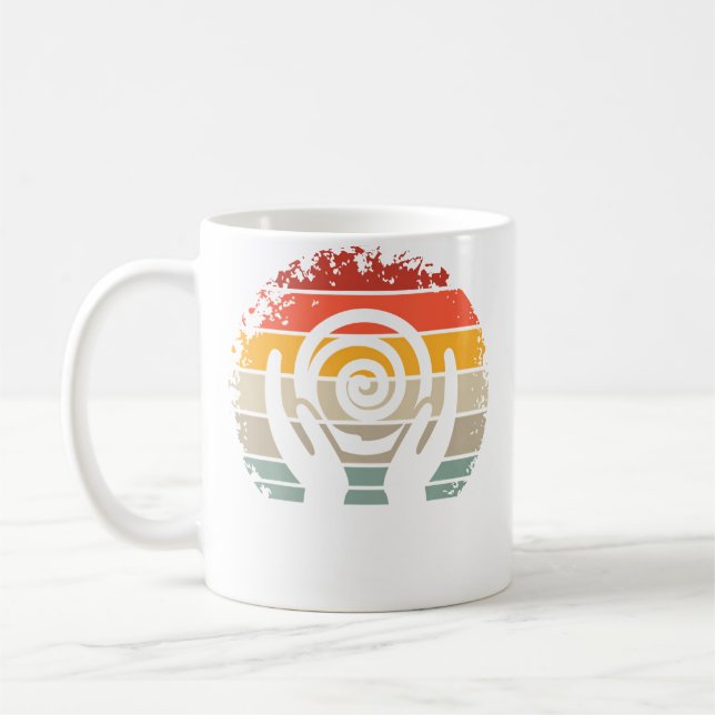 Mug Conception de céramique Four Rétro pour femmes Pot (Gauche)