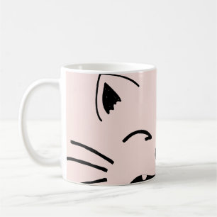 Mug Conception de chat mignon Illustration féline ad
