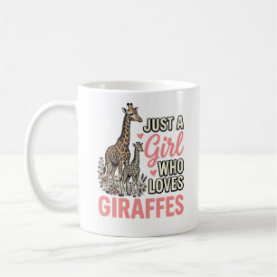 Mug Conception de chemise à gravure vintage pour fille