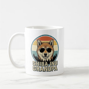 Mug Conception de chemise pour chien grand-père Shiba 