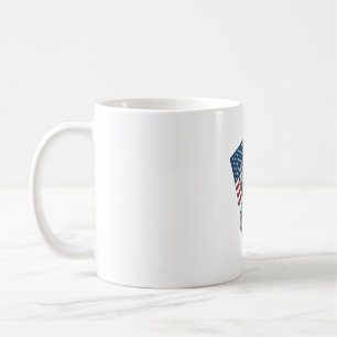 Mug Conception de chemise vintage patriotique koala dr