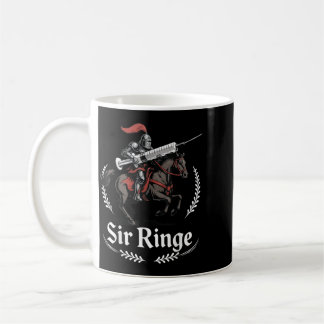 Mug Conception de chevalier de seringue de jeu de mots