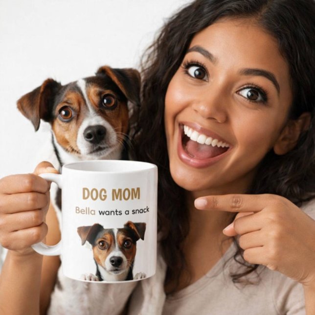 Mug Conception de citation de café de chiot mignon de  (Créateur téléchargé)