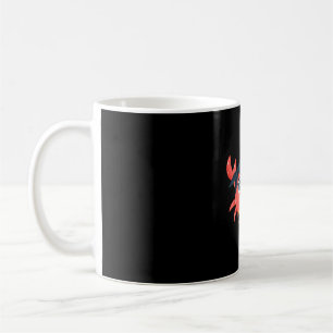 Mug Conception de crabe pirate mignon cadeau amateur d