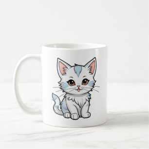Mug Conception de dessin de ligne de dessin animé de c