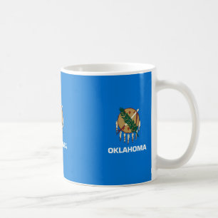 Mug Conception de drapeau d'état de l'Oklahoma
