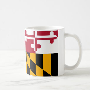 Mug Conception de drapeau d'état du Maryland