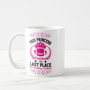 Mug Conception de fête amusante de princesse de footll