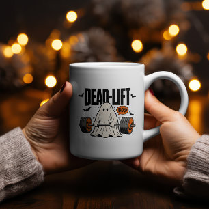 Mug Conception de fitness Halloween Dead-Lift Boo