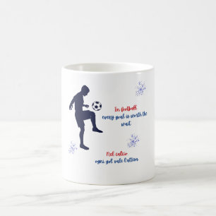 Mug Conception de football bilingue