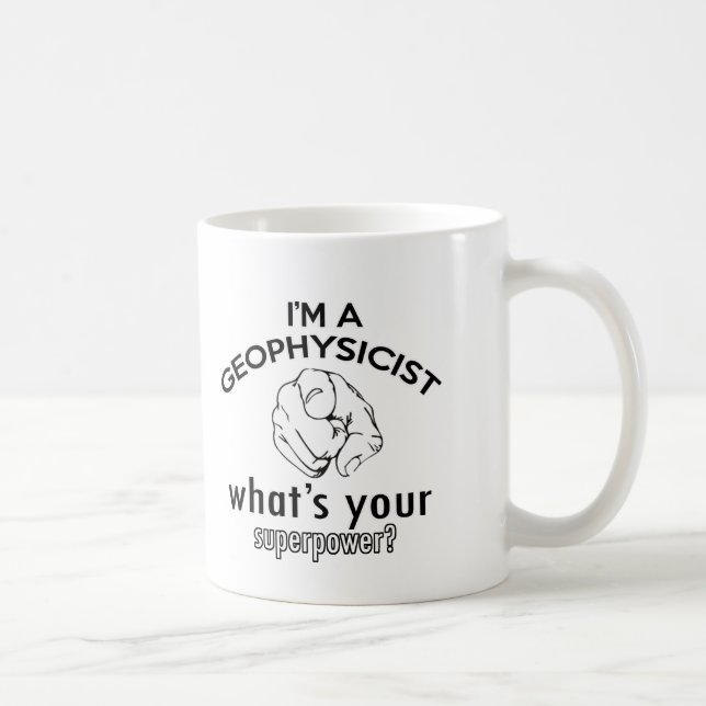 Mug conception de géophysicien (Droite)