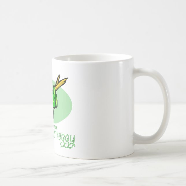 Mug Conception de grenouille d'arbre (Droite)