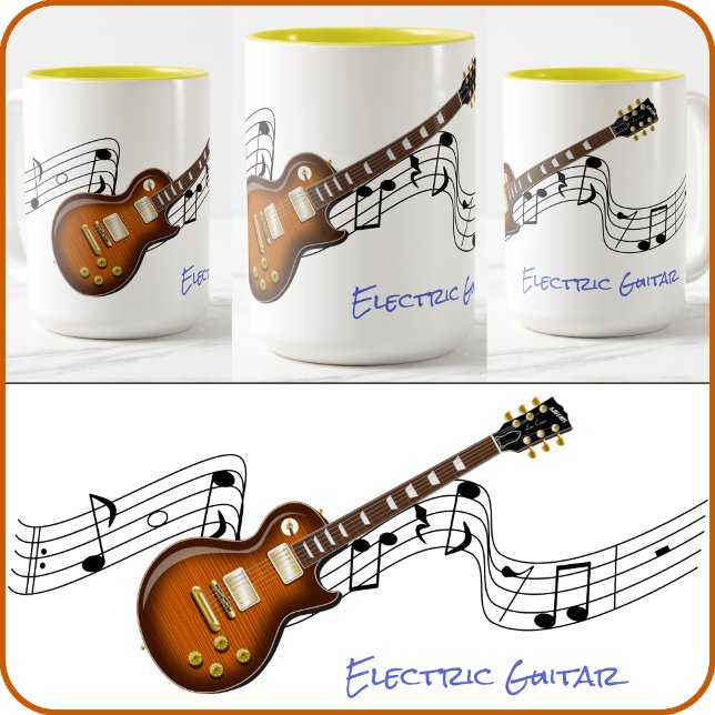 MUG - Conception de guitare électrique - Plusieurs (Créateur téléchargé)