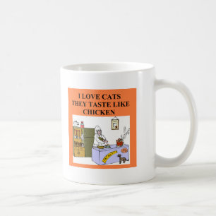 Mug conception de haineux de chat