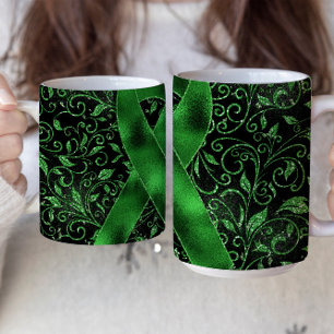 Mug Conception de la boue à ruban de sensibilisation v