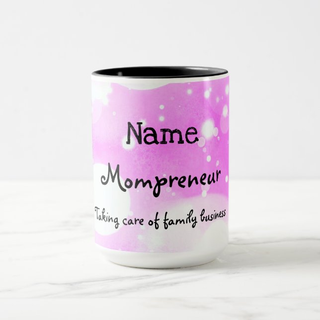 Mug Conception de l'entrepreneur (Centre)