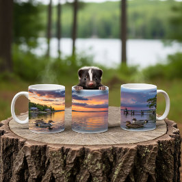 Mug Conception de l'enveloppe numérique de la boîte à 