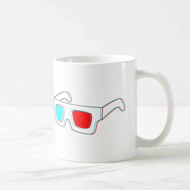 Mug Conception de lunettes 3D (Droite)