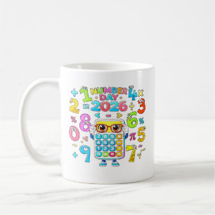Mug Conception de maths de calculatrice Jour Nombre 20