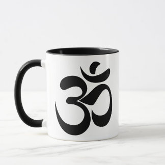 Mug Conception de méditation de symbole Om Sanskrit mi