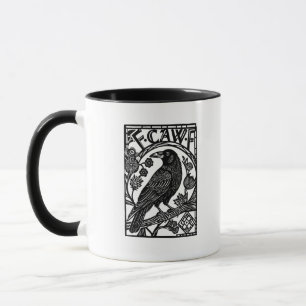 Mug Conception de mème de dicton drôle de corbeau F Ca