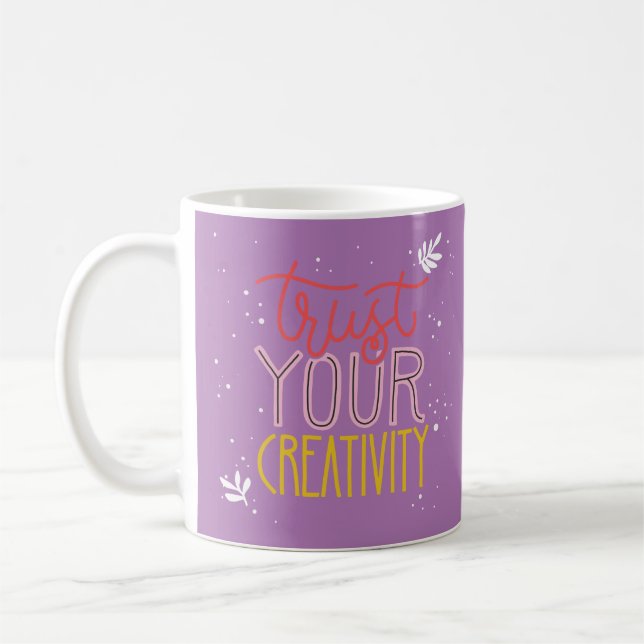 Mug Conception de messages d'inspiration et de mise à  (Gauche)