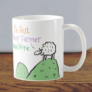 Mug Conception de mouton pour un mouton fermier café M