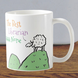Mug Conception de moutons pour une librairie de café M
