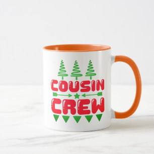 Mug Conception de Noël assortie pour l'équipage de cou