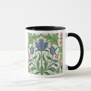 Mug Conception de papier peint floral