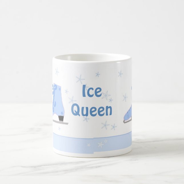 Mug Conception de patinage de la Reine des Glaces (Centre)