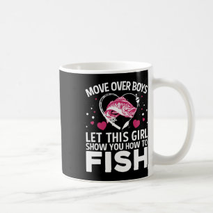 Mug Conception de pêche drôle pour filles femmes pêche