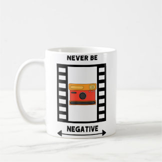 Mug Conception de photo d'hommes ne jamais être négati