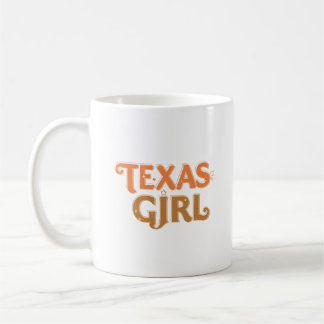 Mug Conception de police Texas Girl Apricot