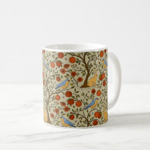 Mug Conception de pommiers bruns aux pommes orange élé