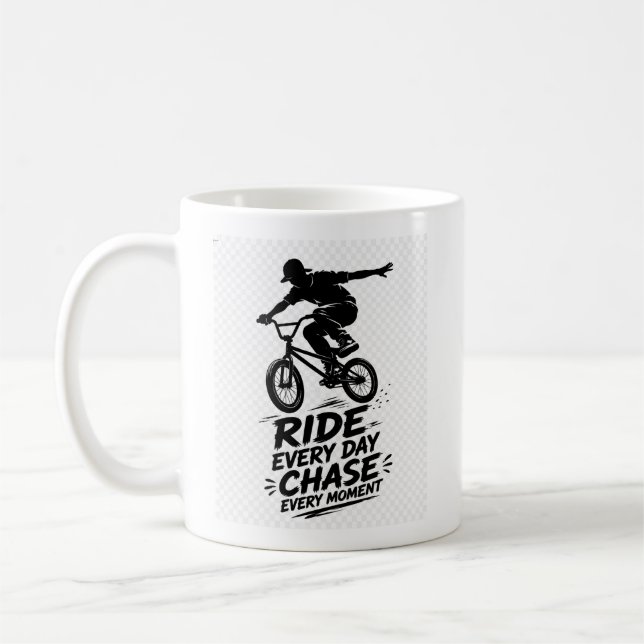 Mug Conception de Ride Every Day (Gauche)