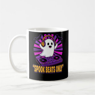 Mug Conception de rythmes Halloween DJ fantôme effraya