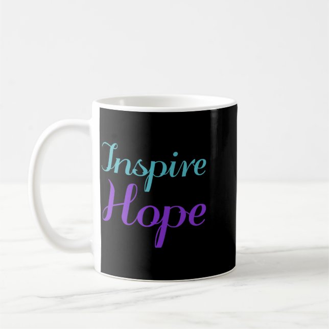 Mug Conception de sensibilisation à la prévention et à (Gauche)