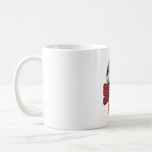 Mug Conception de T-shirt de sport vintage en détresse