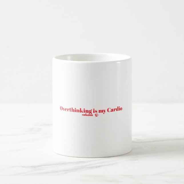 Mug Conception de typographie de citation drôle de sur (Centre)