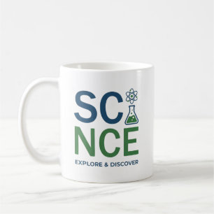 Mug Conception de typographie pour professeur de scien