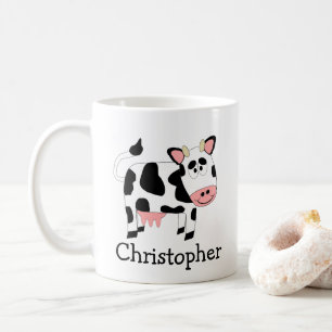 Mug Conception de vache personnalisée