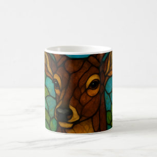 Mug Conception de verre teinté de style Tiffany Cerf V