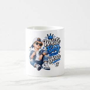Mug Conception de vêtements de rue pour garçon de l'an