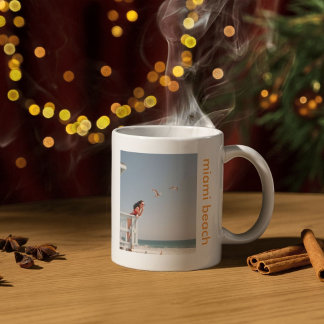 Mug Conception de vibrations estivales personnalisées