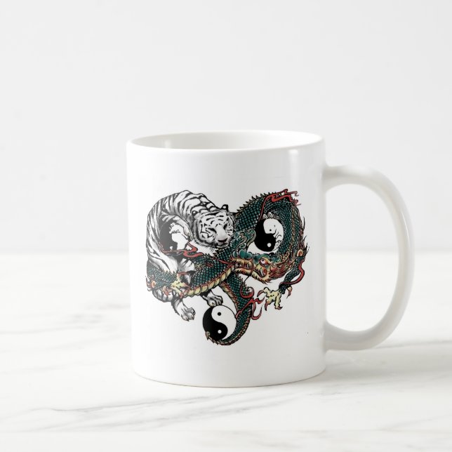 Mug Conception de Yin Yang (Droite)