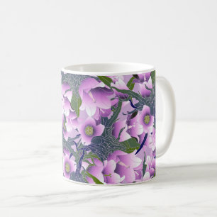 Mug Conception délicate en fleurs roses